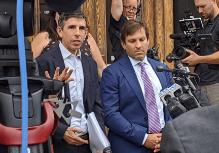 Attorney Brennan and media