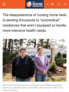 The Maine Monitor reporter Rose Lundy investigate how residential care facilities are failing Maine’s seniors.