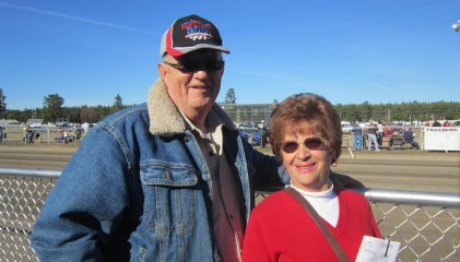 Client Gene Miner sustained serious injuries when a harness racing gate knocked him to the ground.